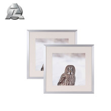 10x10 silver matte latest design of aluminium photo frame